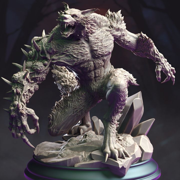 Werewolf Abomination Shapeshifter Monstrosities | Large | DM Stash | D&D DnD Pathfinder Miniature