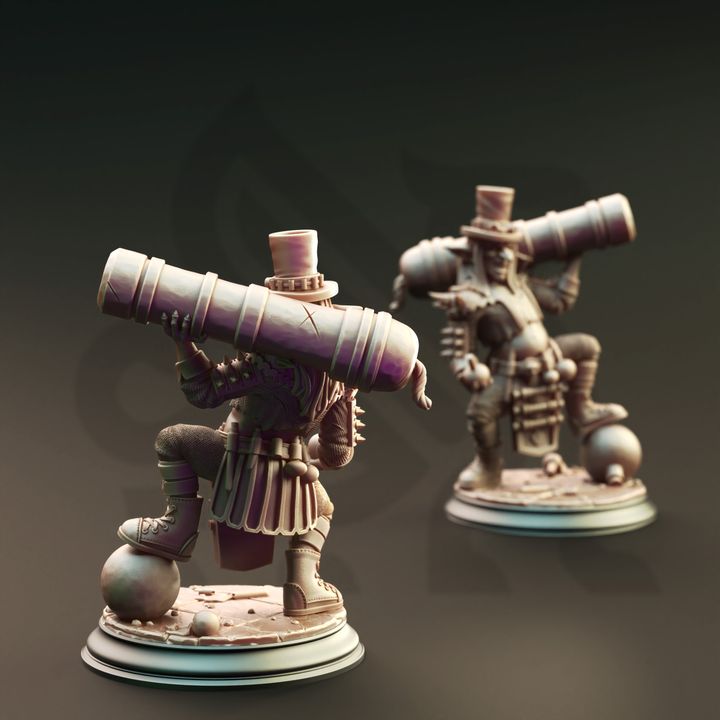 Goblin Artificer Cannoneer Magic Chaos | Medium | DM Stash | D&D DnD Pathfinder Miniature