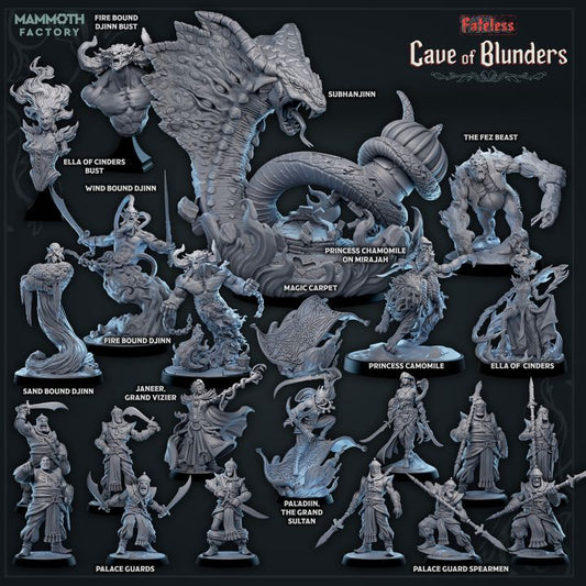 Spell Bound Genie - Guard (50mm Base)