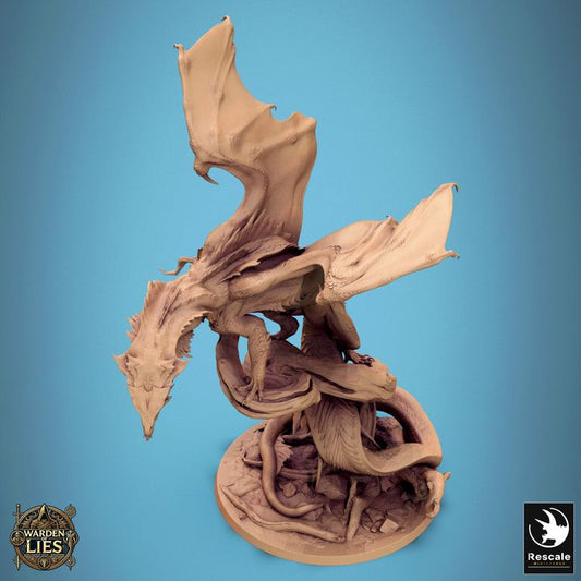 Chromatic Green Dragon - Regal (75mm Base)
