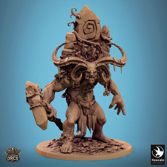 Gravulkar, Stonebound Ogre - Standing (50mm Base)