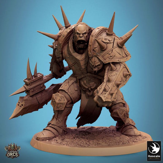 Orc Boss - Guard (60mm Base)