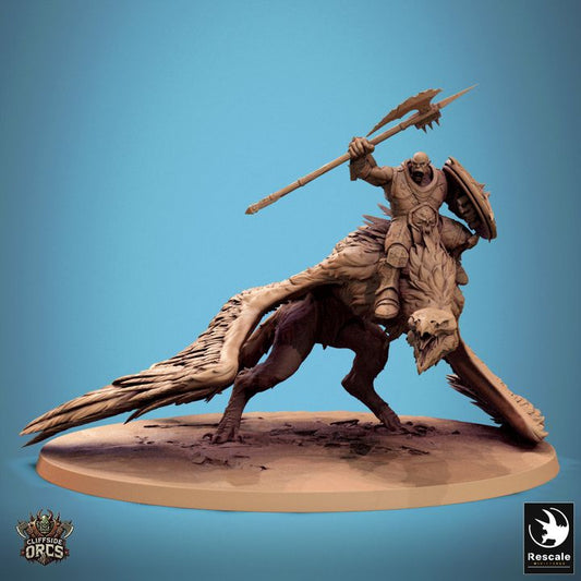 Giant Vulture - Mounted (130mm Base)