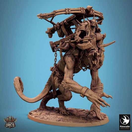 Death Walk, Giant Beast - Mounted (120mm Base)