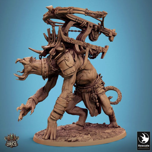 Death Walk, Giant Beast - Mounted (120mm Base)