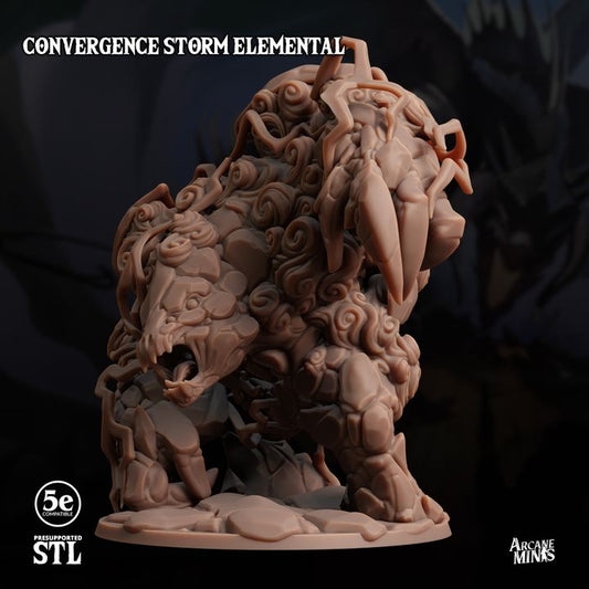 Convergence Storm Elemental - Stance (100mm Base)