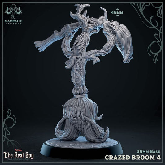 Crazed Broom Monstrosities Animated | Medium | Mammoth Factory | D&D DnD Pathfinder Miniature