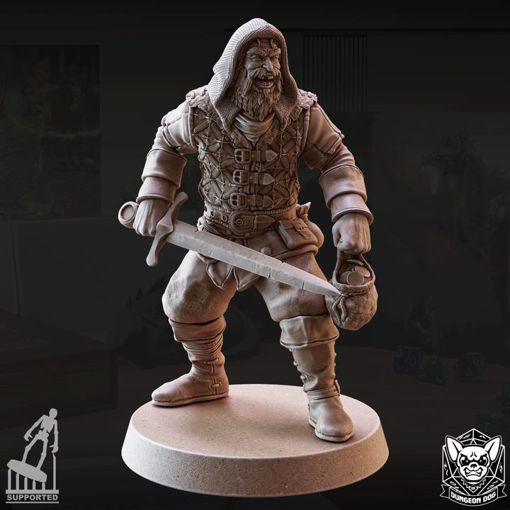 Bandit - Ready (25mm Base)