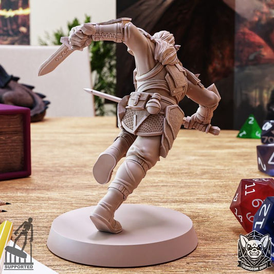 Hobgoblin Warrior - Charging (25mm Base)