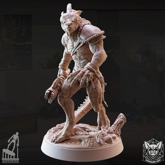 Lizardfolk - Stalker (25mm Base)