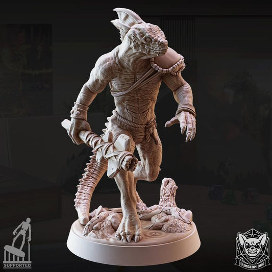 Lizardfolk - Stalker (25mm Base)