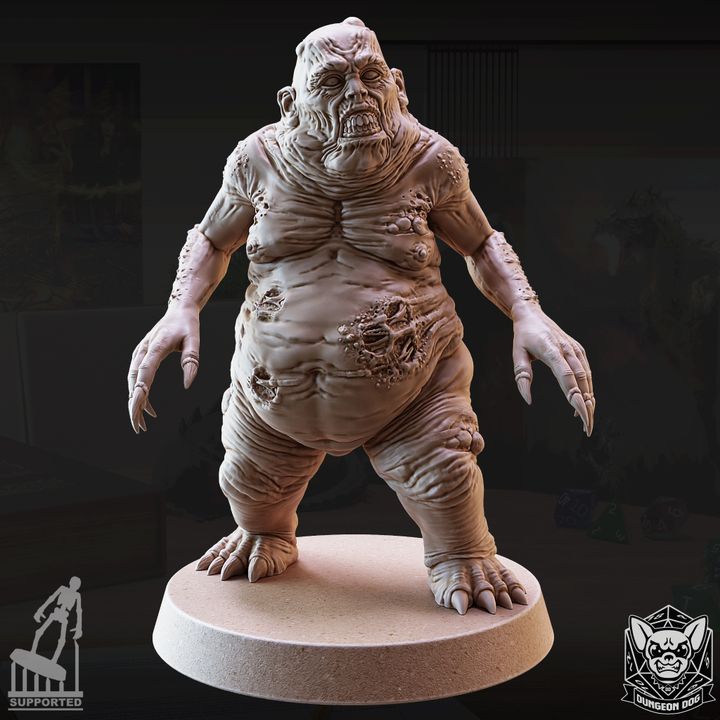 Mane Demon - Shambling (25mm Base)