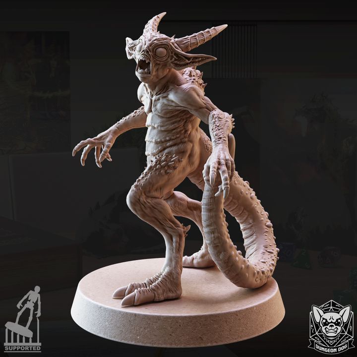 Quasit - Lurking (25mm Base)