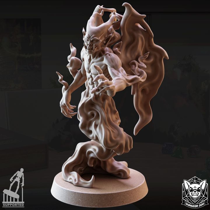 Shadow Demon - Lurking (25mm Base)