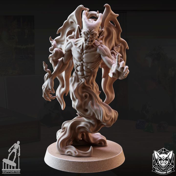 Shadow Demon - Lurking (25mm Base)