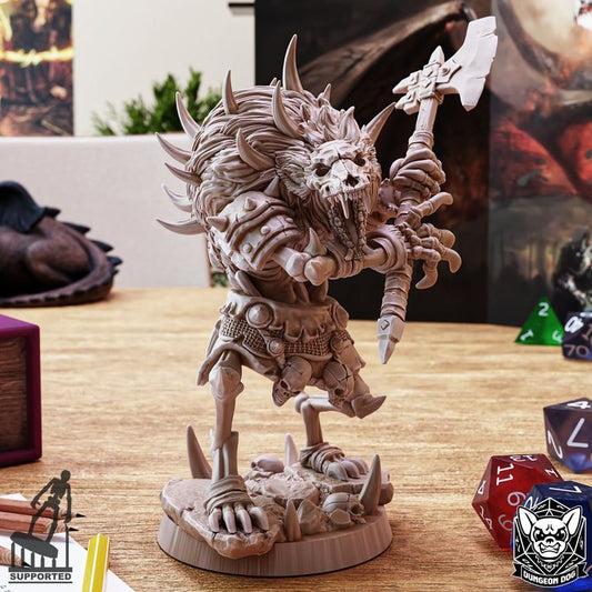 Gnoll Witherling - Battle (25mm Base)