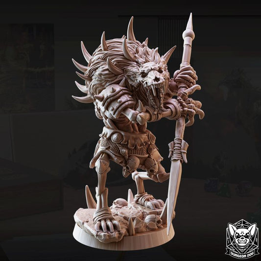 Gnoll Witherling - Battle (25mm Base)