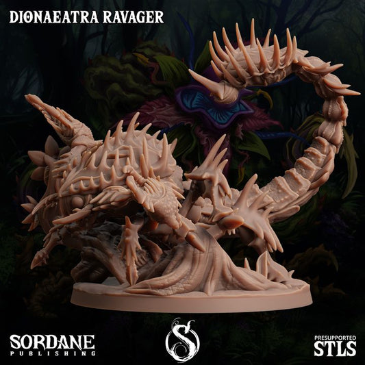 Dionaeatra Ravager - Coiled (50mm Base)