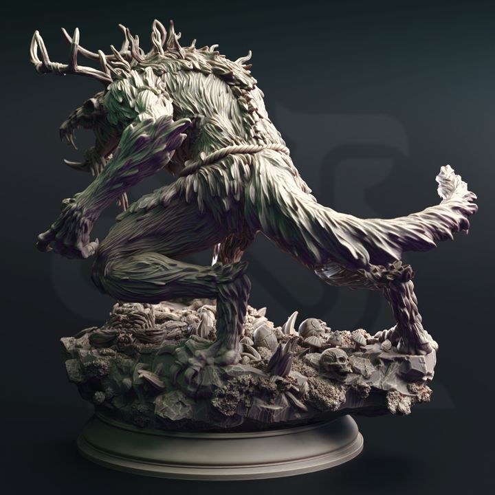 Wendigo Monstrosity Creature Ghoulish | Large | DM Stash | D&D DnD Pathfinder Miniature