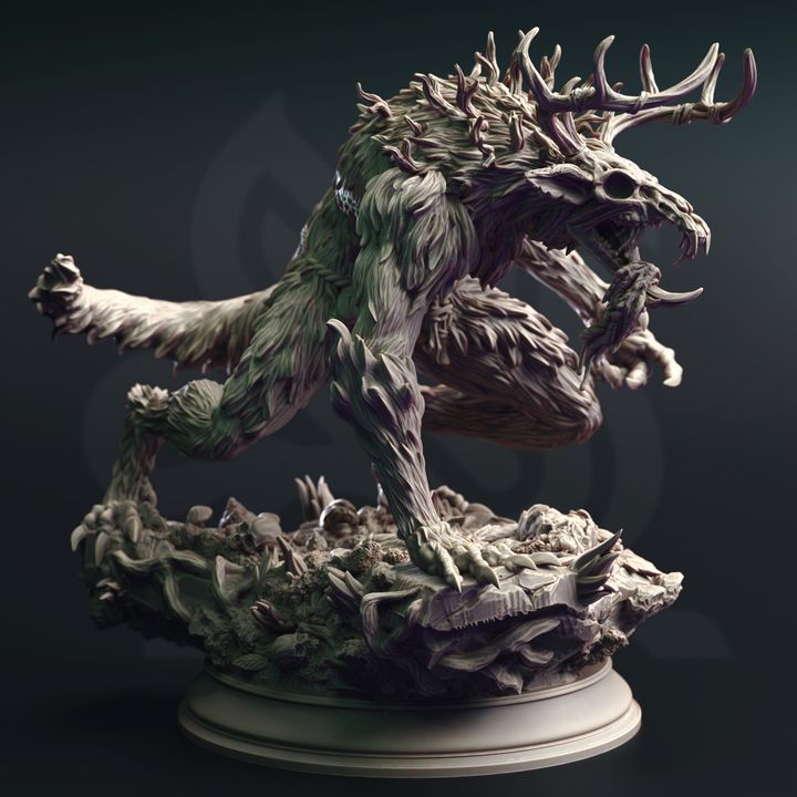 Wendigo Monstrosity Creature Ghoulish | Large | DM Stash | D&D DnD Pathfinder Miniature