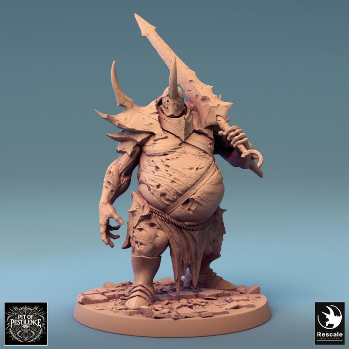 Collection Gnoll Executioner Demon Warrior | Large | Rescale Miniatures | D&D DnD Pathfinder Miniature