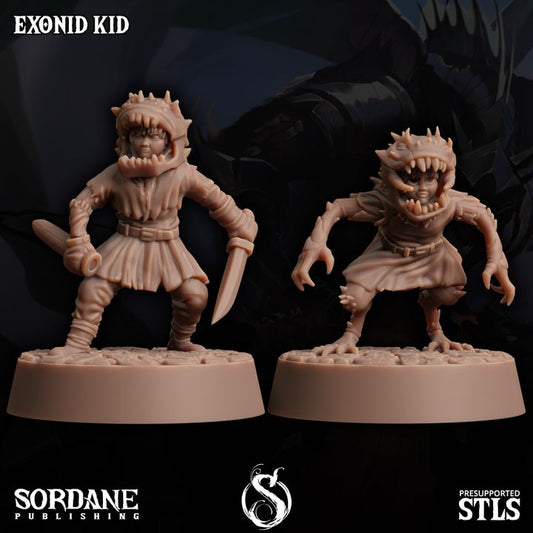 Haunted Child - Crouched (25mm Base)