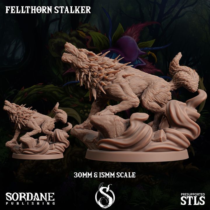Fellthorn Stalker - Howling (25mm Base)