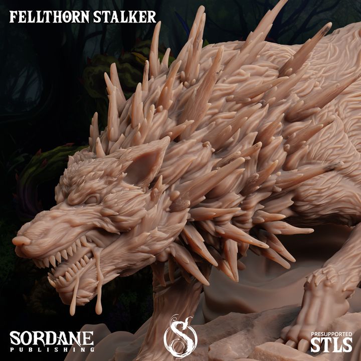 Fellthorn Stalker - Howling (25mm Base)