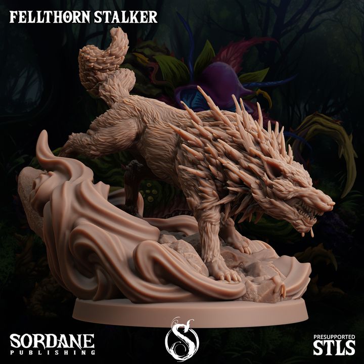 Fellthorn Stalker - Howling (25mm Base)