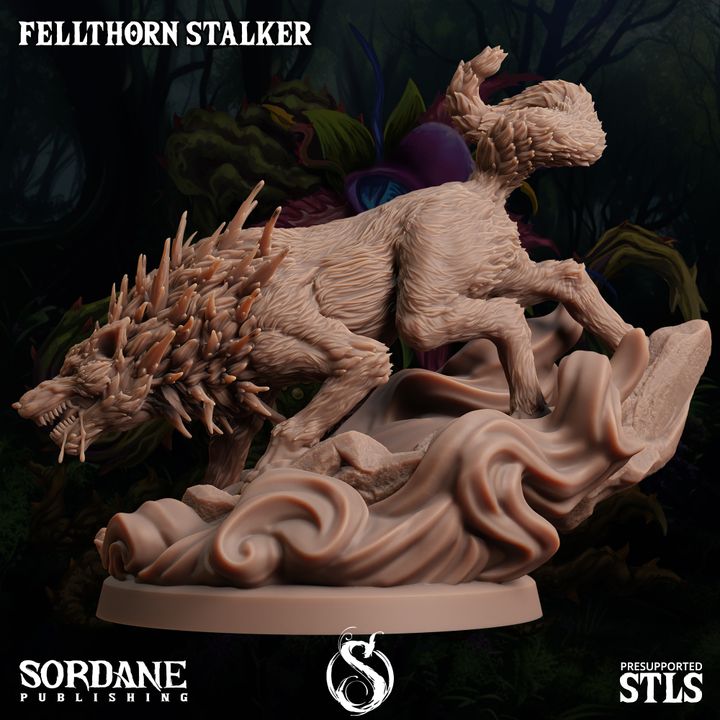 Fellthorn Stalker - Howling (25mm Base)