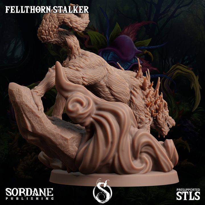 Fellthorn Stalker - Howling (25mm Base)