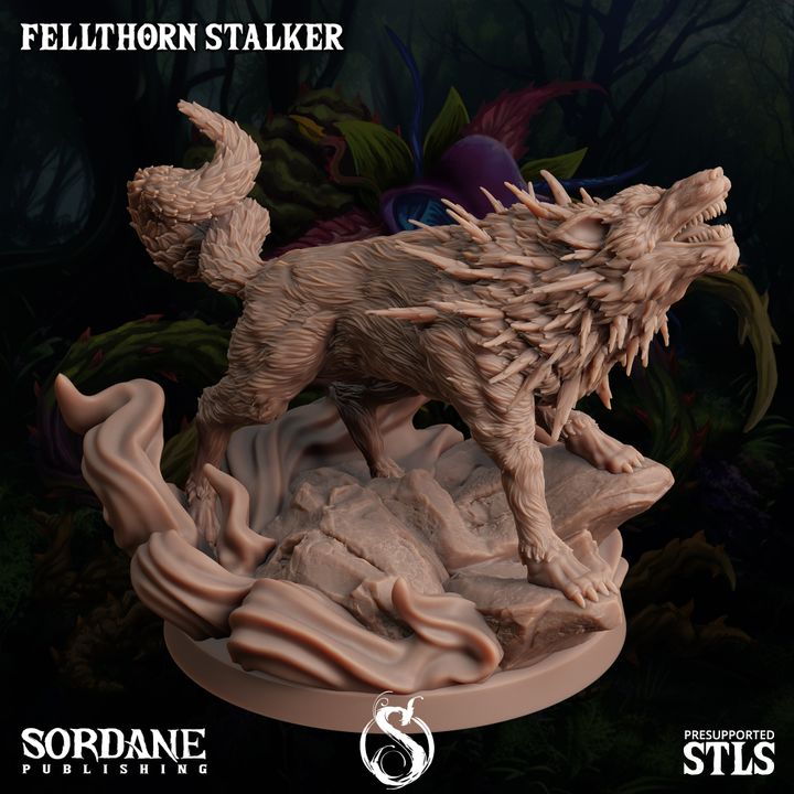 Fellthorn Stalker - Howling (25mm Base)