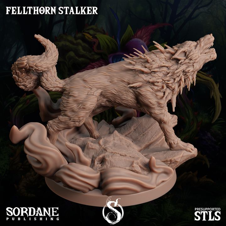 Fellthorn Stalker - Howling (25mm Base)