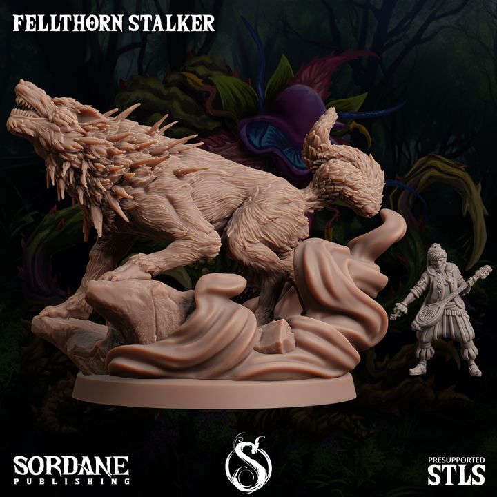 Fellthorn Stalker - Howling (25mm Base)