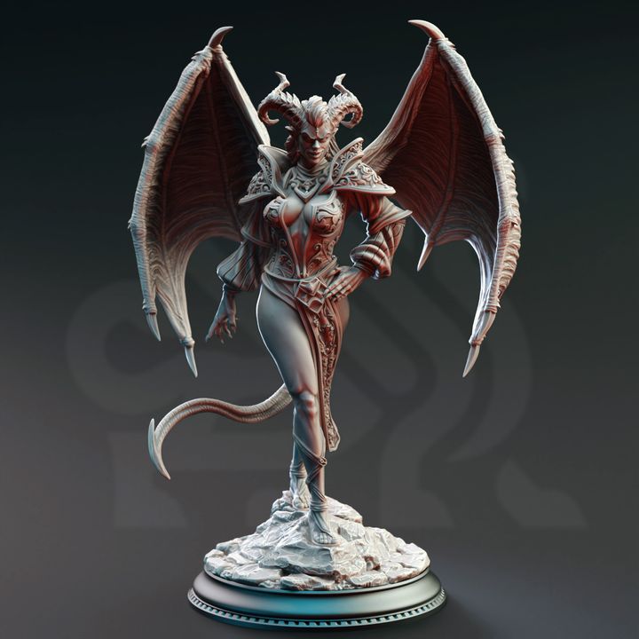 Succubus Demon Fiend Elegant | Medium | DM Stash | D&D DnD Pathfinder Miniature