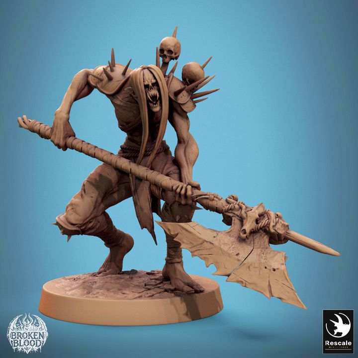 Collection Ghoul Ravager Undead Monster | Medium | Rescale Miniatures | D&D DnD Pathfinder Miniature