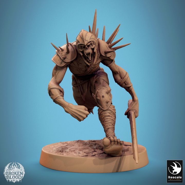 Collection Ghoul Ravager Undead Monster | Medium | Rescale Miniatures | D&D DnD Pathfinder Miniature