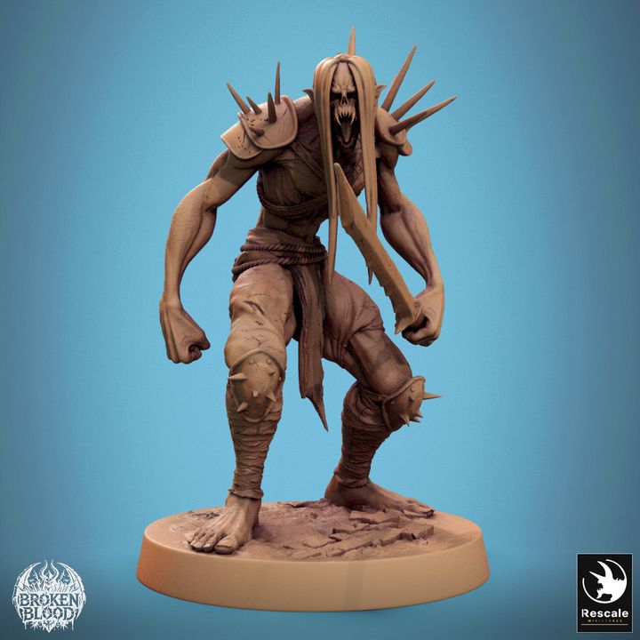 Collection Ghoul Ravager Undead Monster | Medium | Rescale Miniatures | D&D DnD Pathfinder Miniature