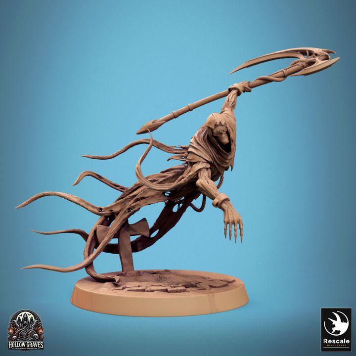 Collection Death Ghost Spectral Undead | Medium | Rescale Miniatures | D&D DnD Pathfinder Miniature