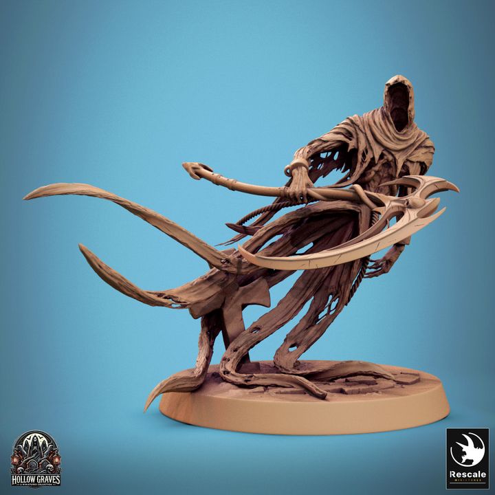 Collection Death Ghost Spectral Undead | Medium | Rescale Miniatures | D&D DnD Pathfinder Miniature