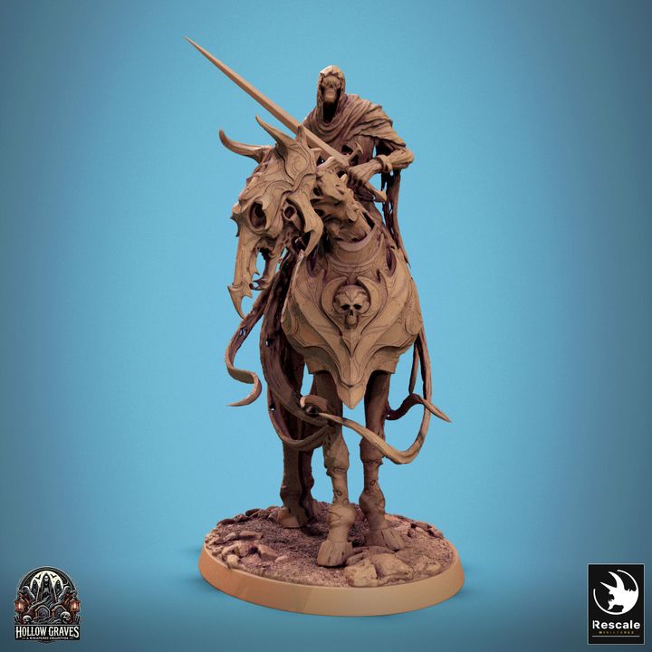 Undead Skeletal Rider Horse | Large | Rescale Miniatures | D&D DnD Pathfinder Miniature
