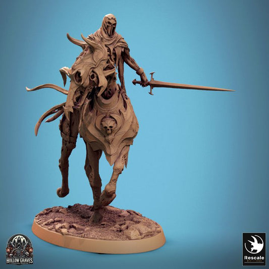 Undead Spectral Horse Rider Mount | Large | Rescale Miniatures | D&D DnD Pathfinder Miniature