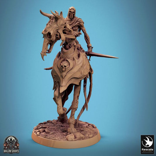 Ghostly Undead Steed Phantom | Large | Rescale Miniatures | D&D DnD Pathfinder Miniature