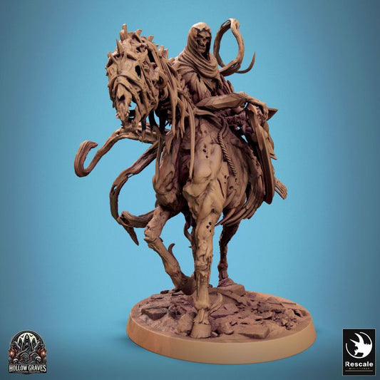 Wraith Rider Undead Spirit Cavalier | Large | Rescale Miniatures | D&D DnD Pathfinder Miniature
