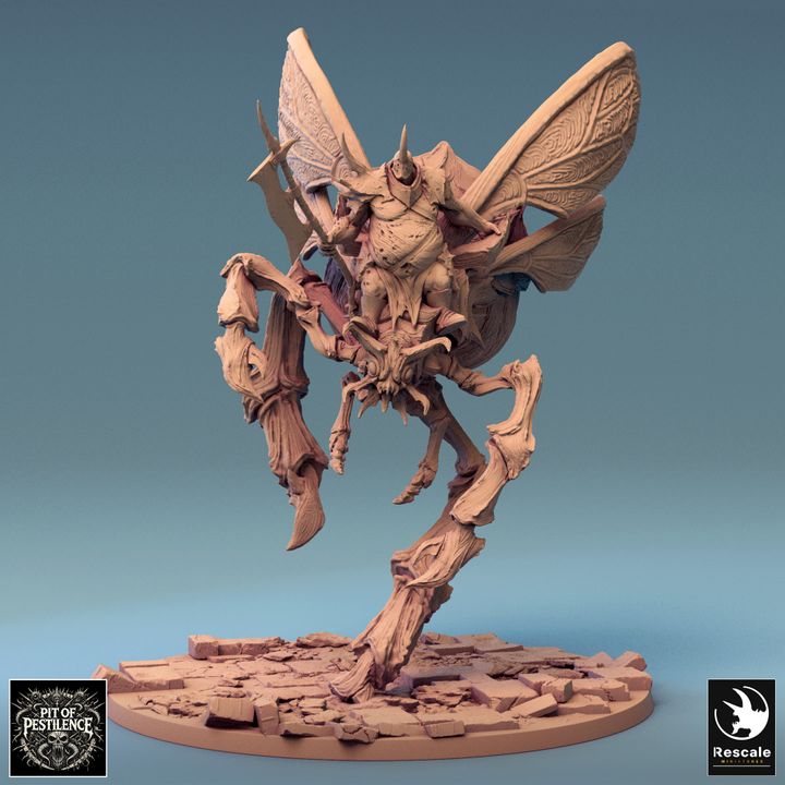 Collection Insectoid Beast Rider Monstrosities | Colossal | Rescale Miniatures | D&D DnD Pathfinder Miniature