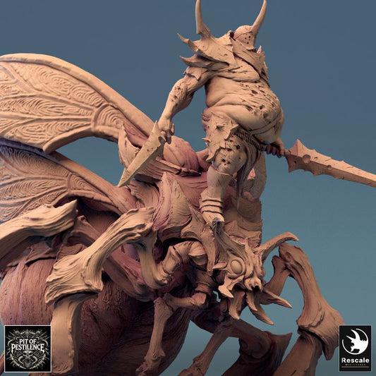Kharax Fly - Mounted (130mm Base)