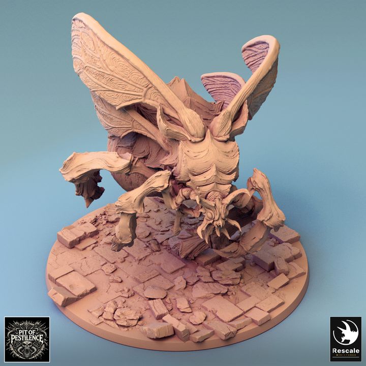 Kharax Fly - Mounted (130mm Base)