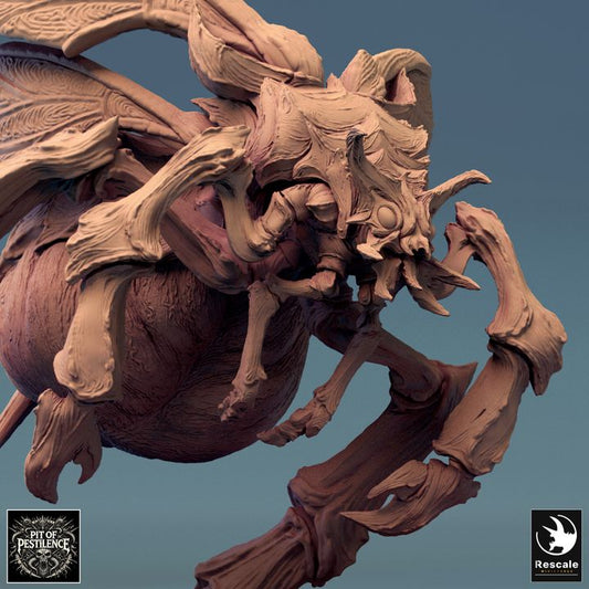 Kharax Fly - Mounted (130mm Base)