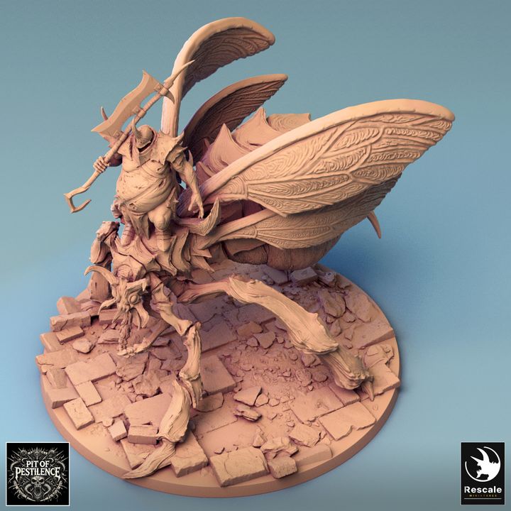 Collection Insectoid Beast Rider Monstrosities | Colossal | Rescale Miniatures | D&D DnD Pathfinder Miniature