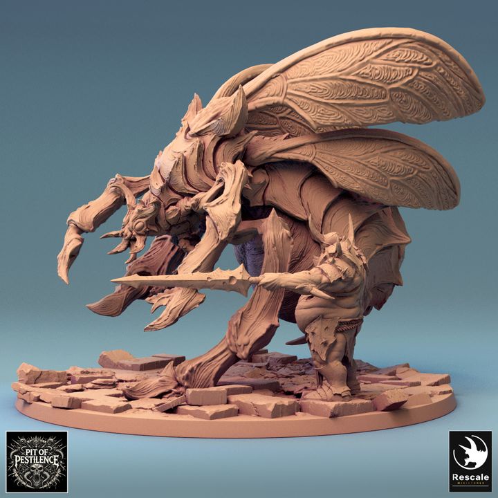 Collection Insectoid Beast Rider Monstrosities | Colossal | Rescale Miniatures | D&D DnD Pathfinder Miniature